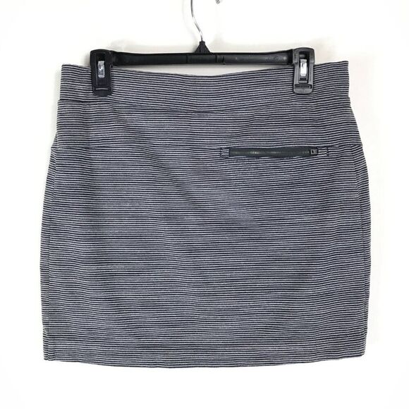 Athleta Stripe Modern Metro Skort Women's Small Stretch Pockets Golf Tennis - Picture 2 of 11
